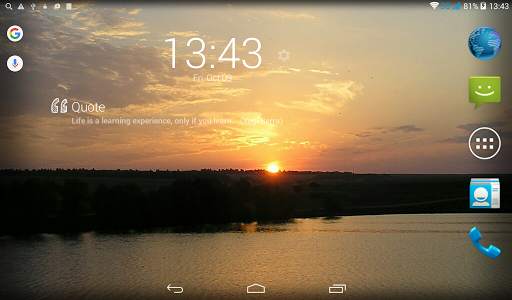 Quote Extension for DashClock скриншот 4