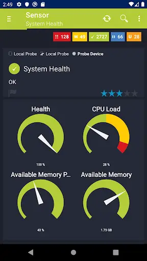 PRTG for Android скриншот 8