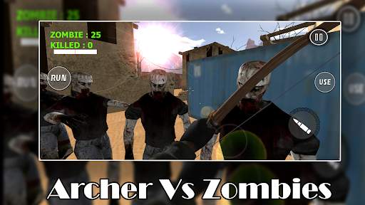 Zombie Archer: Archery Game 2021 screenshot 1