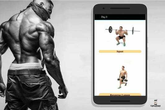 3 Days Intense Gym Workout & Fitness Meal Plan screenshot 5