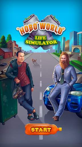 Hobo World - life simulator screenshot 1