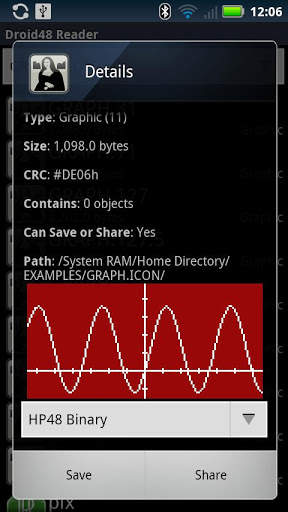 Droid48 Reader скриншот 2