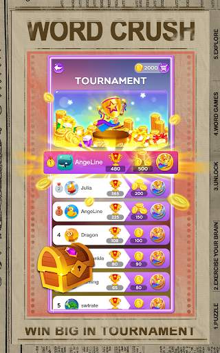 Word Crush - Fun Puzzle Game screenshot 4
