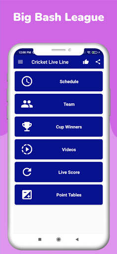 BBL 2022 Schedule & Live Score screenshot 1