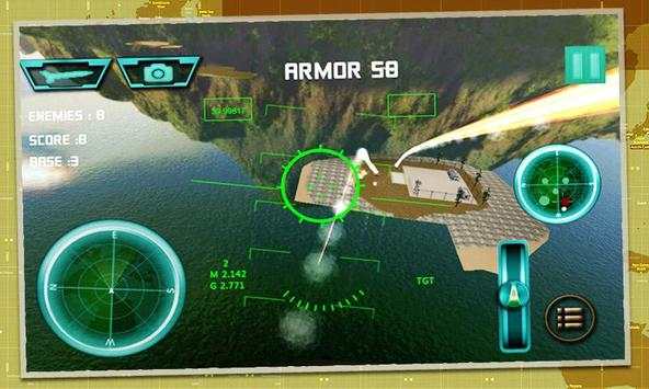 GUNSHIP BATTLE Helicopter Strike 3D War Game screenshot 6