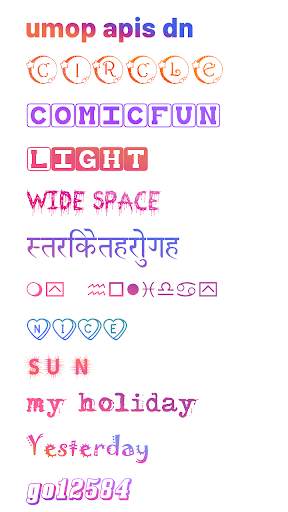 Cool Fonts for Instagram - Stylish Text Fancy Font screenshot 1