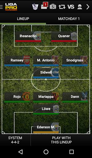 LigaPro Manager screenshot 5