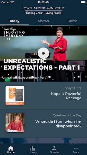 Joyce Meyer Ministries screenshot 1