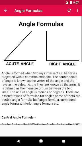 Geometry Formulas скриншот 3