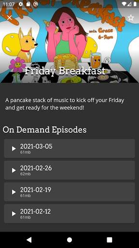 Three D Radio Player screenshot 2