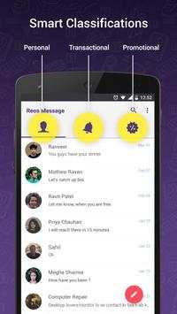 Reos SMS: Android messenger screenshot 1