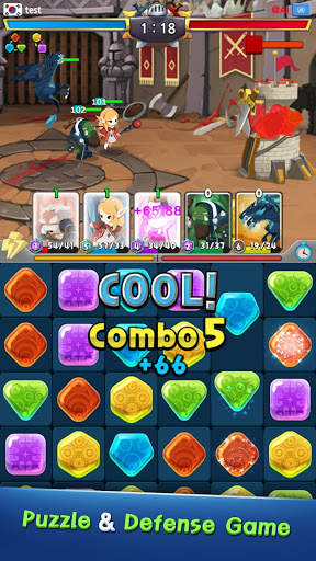 Puzzle Clash: PvP Defense Game | Match Strategy screenshot 9