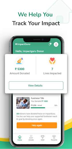 Impact Guru : Donation App screenshot 1