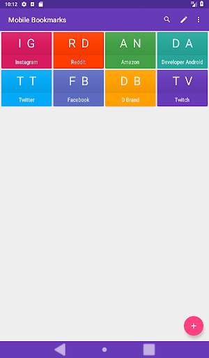 Mobile Bookmarks: Free bookmark manager screenshot 7