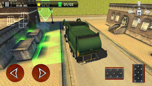 Garbage Truck Simulator 3D Rac screenshot 4
