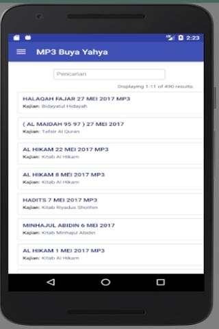 MP3 Buya Yahya screenshot 2