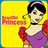 Beautiful Princess Coloring icon