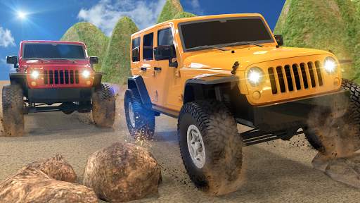 The Stunt Terrain- Offroad Jeep Drive screenshot 3