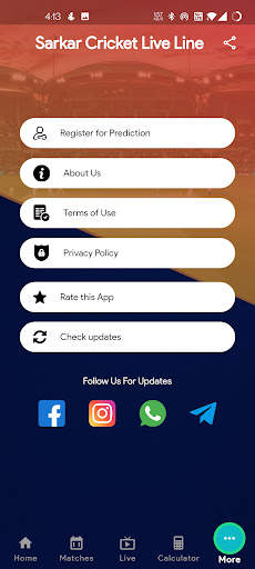 Sarkar Cricket Live Line screenshot 6