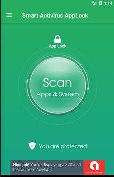 Smart Antivirus AppLock screenshot 1