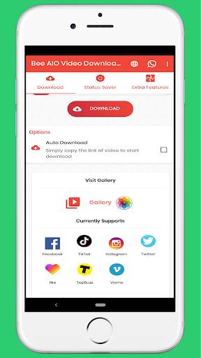 Bee All in One Video Downloader & Status Saver screenshot 1