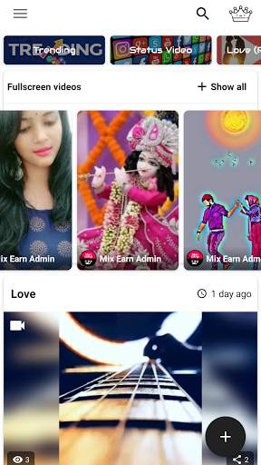 Mix Status Earn Money Daily | Status Video screenshot 2