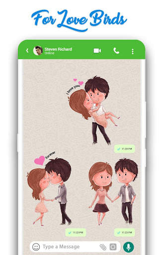 WAStickerApps: Romantic Love Stickers for whatsapp screenshot 12