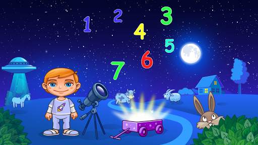 Jack in Space - educational game screenshot 1