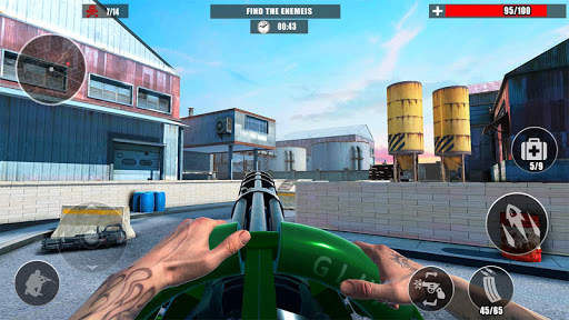 Gunner Strike shooting Simulator: Gun Games 2021 screenshot 2