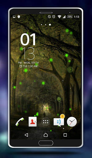 Firefly Live Wallpaper screenshot 4