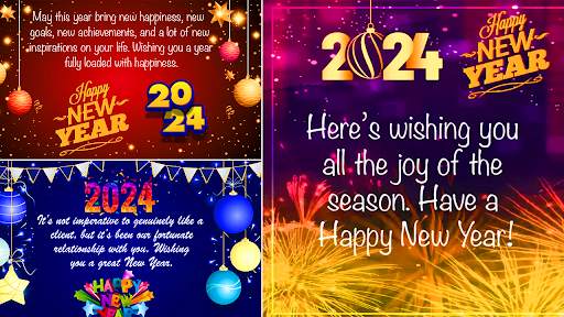 Happy New Year Photo Frame2024 screenshot 12