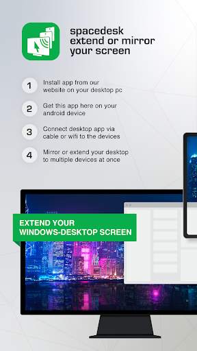 spacedesk  Display Screen Cast screenshot 1