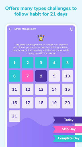 21 Days Life Changing Challenges 3 تصوير الشاشة