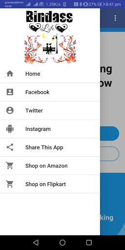 Bindas Browser - Fast & Free Web Browser screenshot 1