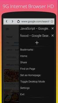 9G Internet Browser: Speed Internet Light & Fast screenshot 3