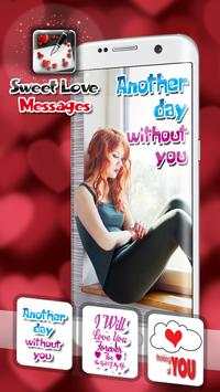Sweet Love Messages Editor screenshot 1