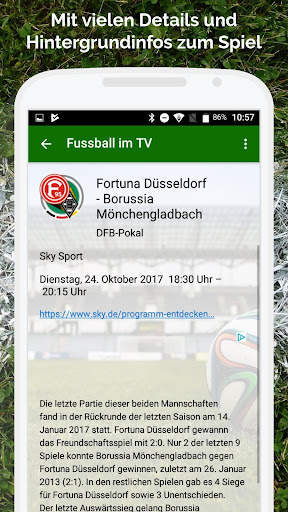 Fussball im TV live screenshot 3