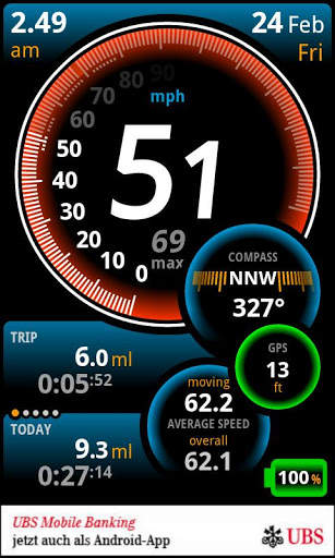 Ulysse Speedometer 3 تصوير الشاشة