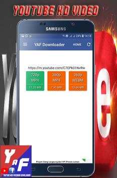 YAF Downloader screenshot 2