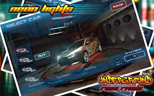 Underground Race Rivals screenshot 3