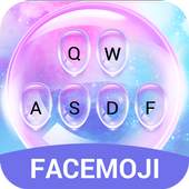 Pink Water Bubble Drop Keyboard Theme & Emoji v1.0