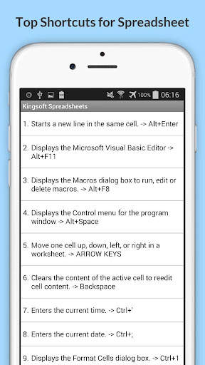 Free KingSoft Office Shortcuts screenshot 11