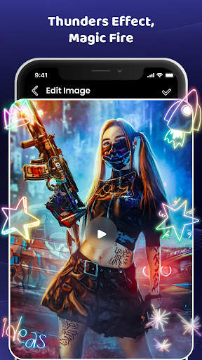 Magic Video Editor : Video Maker & Face Retouch screenshot 1