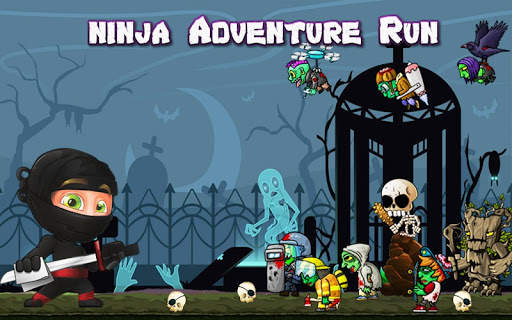 Little Ninja Run : An Adventure Survival screenshot 8