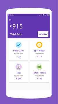 Spin Wheel Game - To Earn Money स्क्रीनशॉट 2