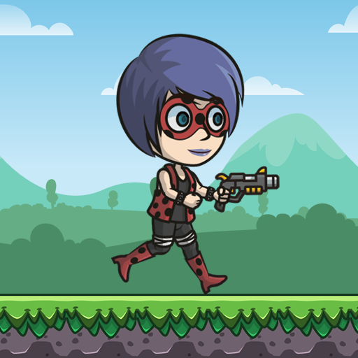 Lady Princess Shooter: Jungle Adventure | Jump Run icon