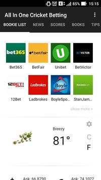 All In One Cricket Betting screenshot 1