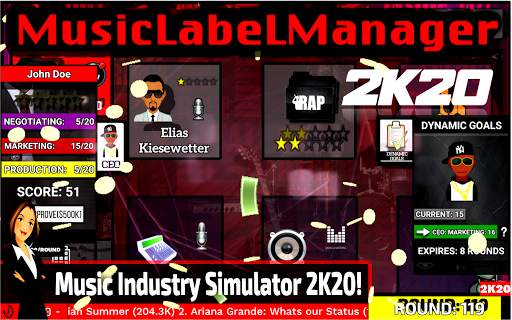 Music label manager 2K20 screenshot 1