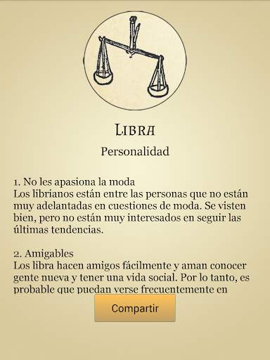 Perfil del zodíaco y horóscopo screenshot 3