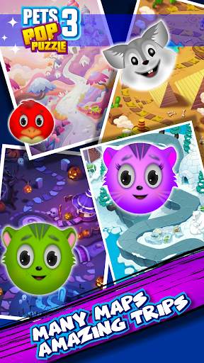 Pets 3 Pop Puzzle screenshot 3